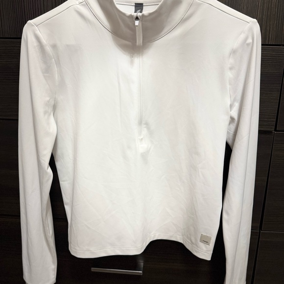 Vuori lux rub half zip, white medium - Picture 3 of 5